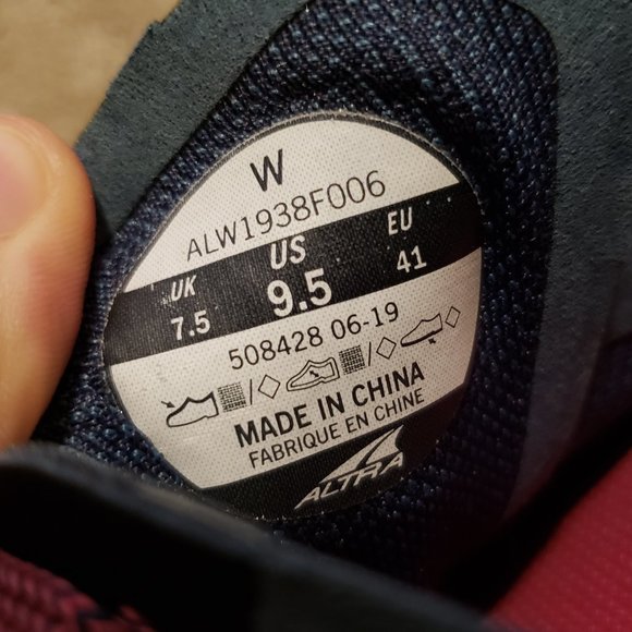 Altra DUO 1.5 Running Shoes Blue Women's Size 9.5 US ALW1938F006 Athletic Summer - Picture 10 of 11